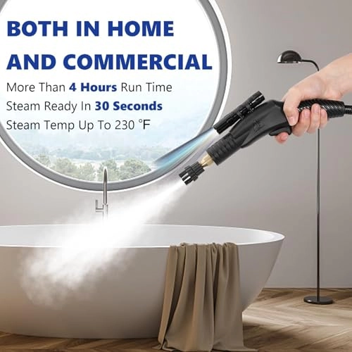 Portable Steam Cleaner - Above 3bar Max 5bar