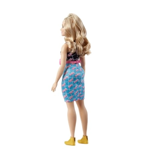 Barbie Fashionistas - Curvy Blonde Girl Power Outfit Ages 3+