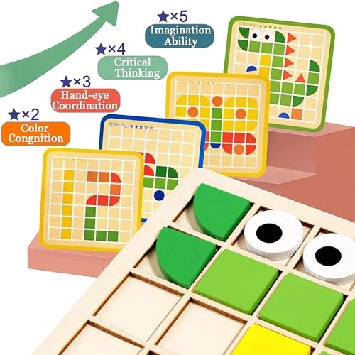 Cognitive Games for Dementia - 120 Pieces Wood