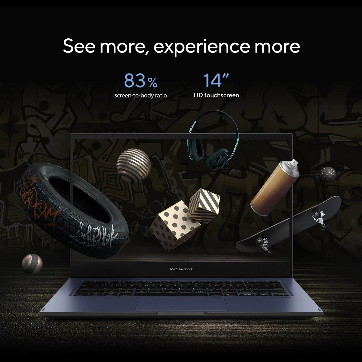 Vivobook Go 14 Flip TP1400KA-BZ056WS - 14'' Celeron N4500 4GB DDR4 128GB SSD