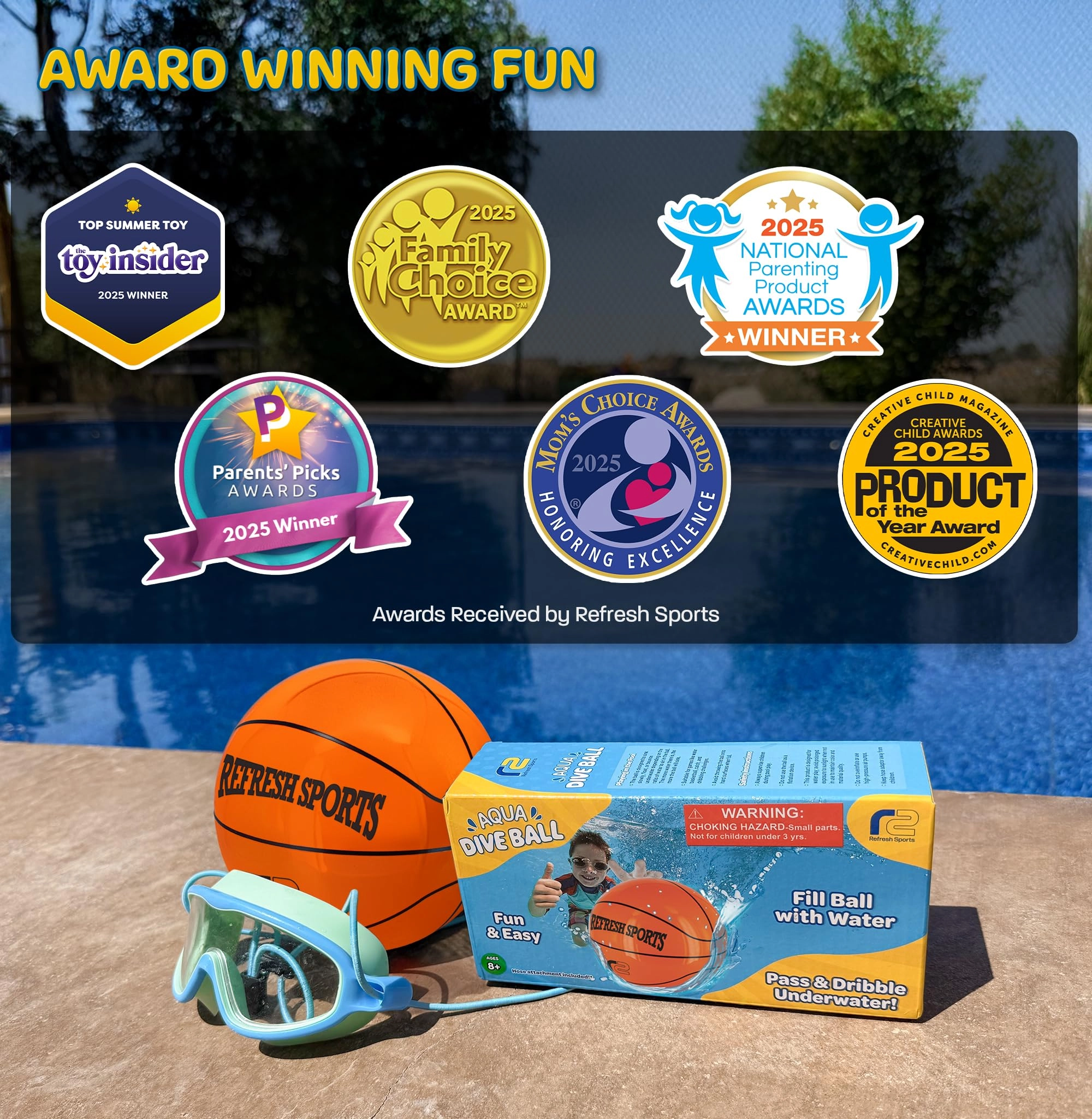 Aqua Dive Pool Ball