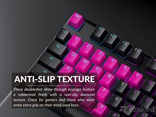 Rubber Keycap Set - OEM Profile Pistachio 23 Keys