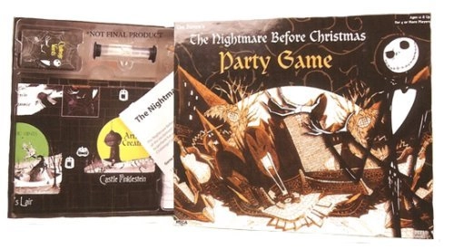 NECA Nightmare Before Christmas Board Game - Party Game 13 years and up