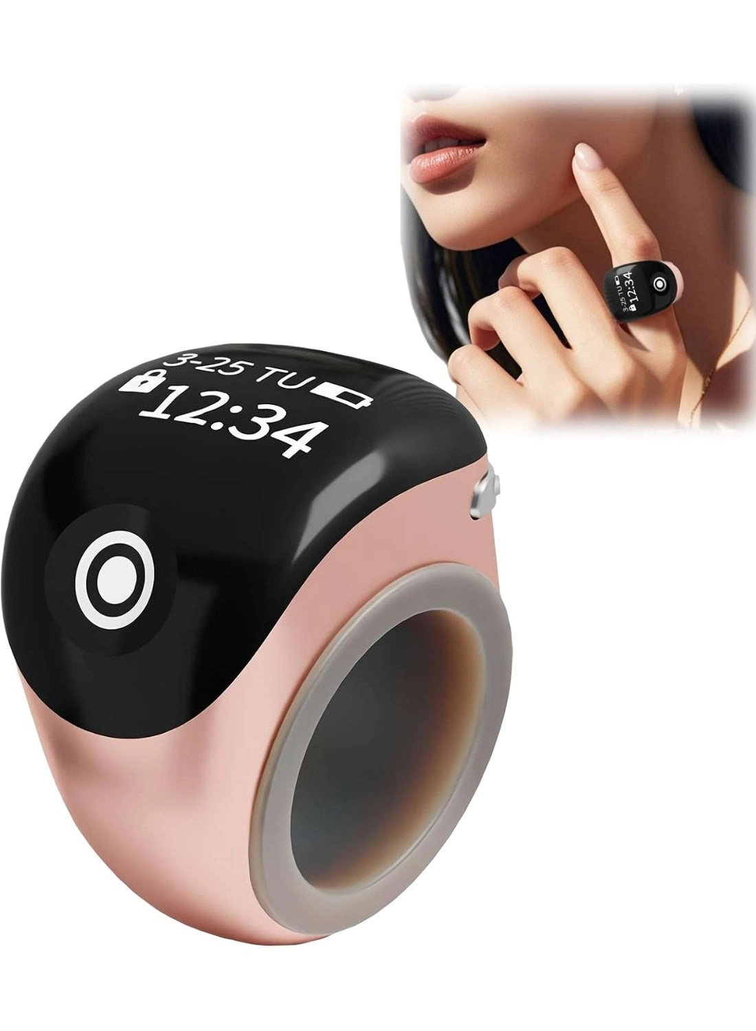 Bukela Adjustable Smart Finger Counter Ring - 18mm 20mm 22mm