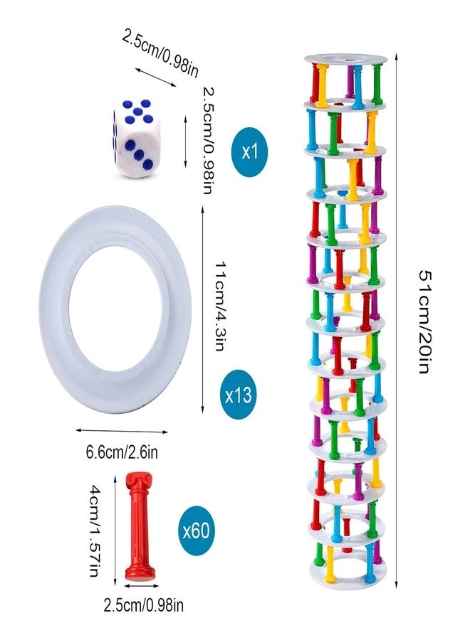 Kidology Tumbling Tower Game Multicolor