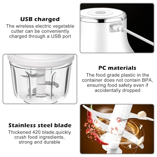 Onion Chopper - 250 ml USB-C