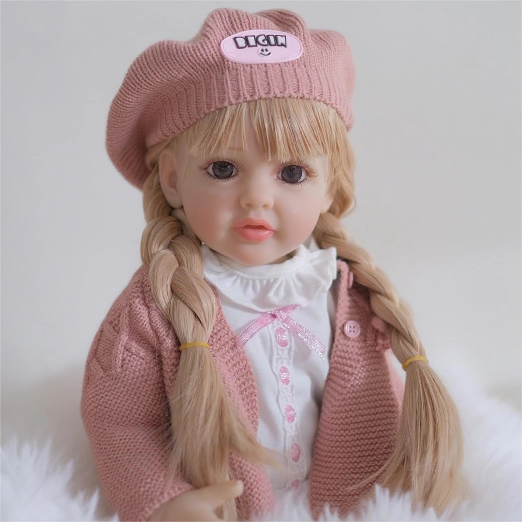 Reborn Baby Doll - 55 cm Silicone Vinyl Boy Ages 36+