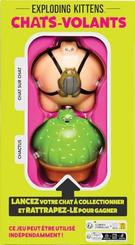 Cats - Flys - Card Game - Pack of 2 (French)