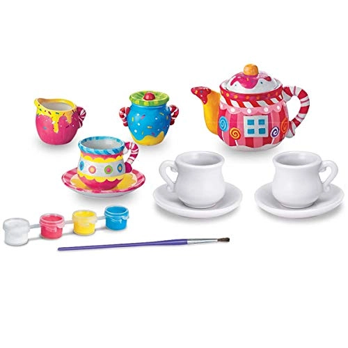 Paint Your Own Mini Tea Set - 13-piece