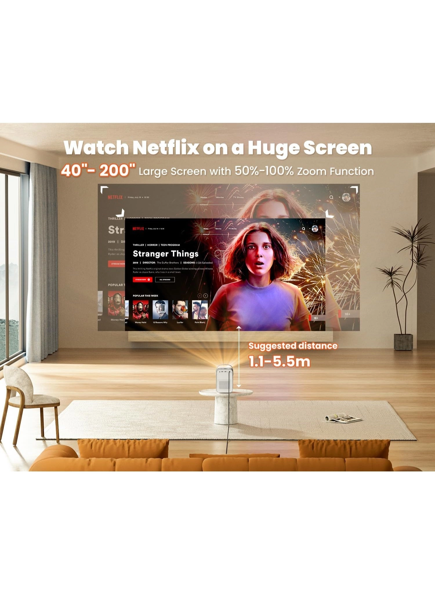 Seal Projector - 500 ANSI Lumens 4K