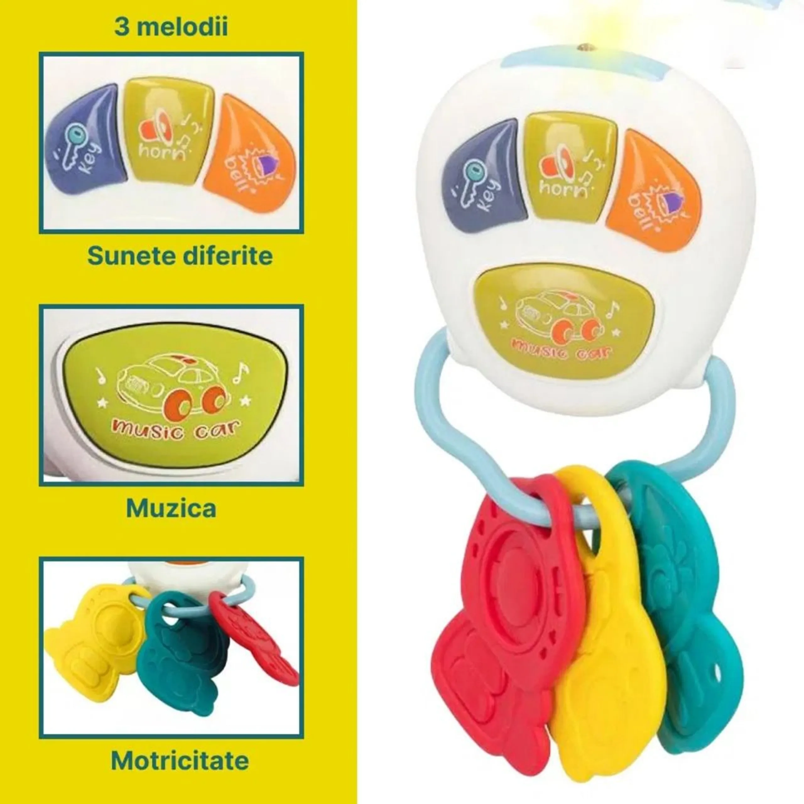 Baby Rattle - Suitable for 12 months & above