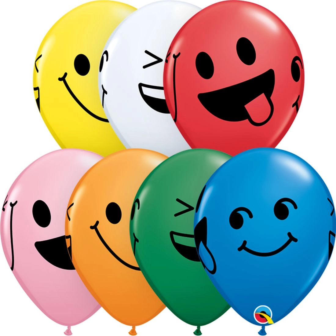 Qualatex Smiley Faces Balloon - 25 piece(s)