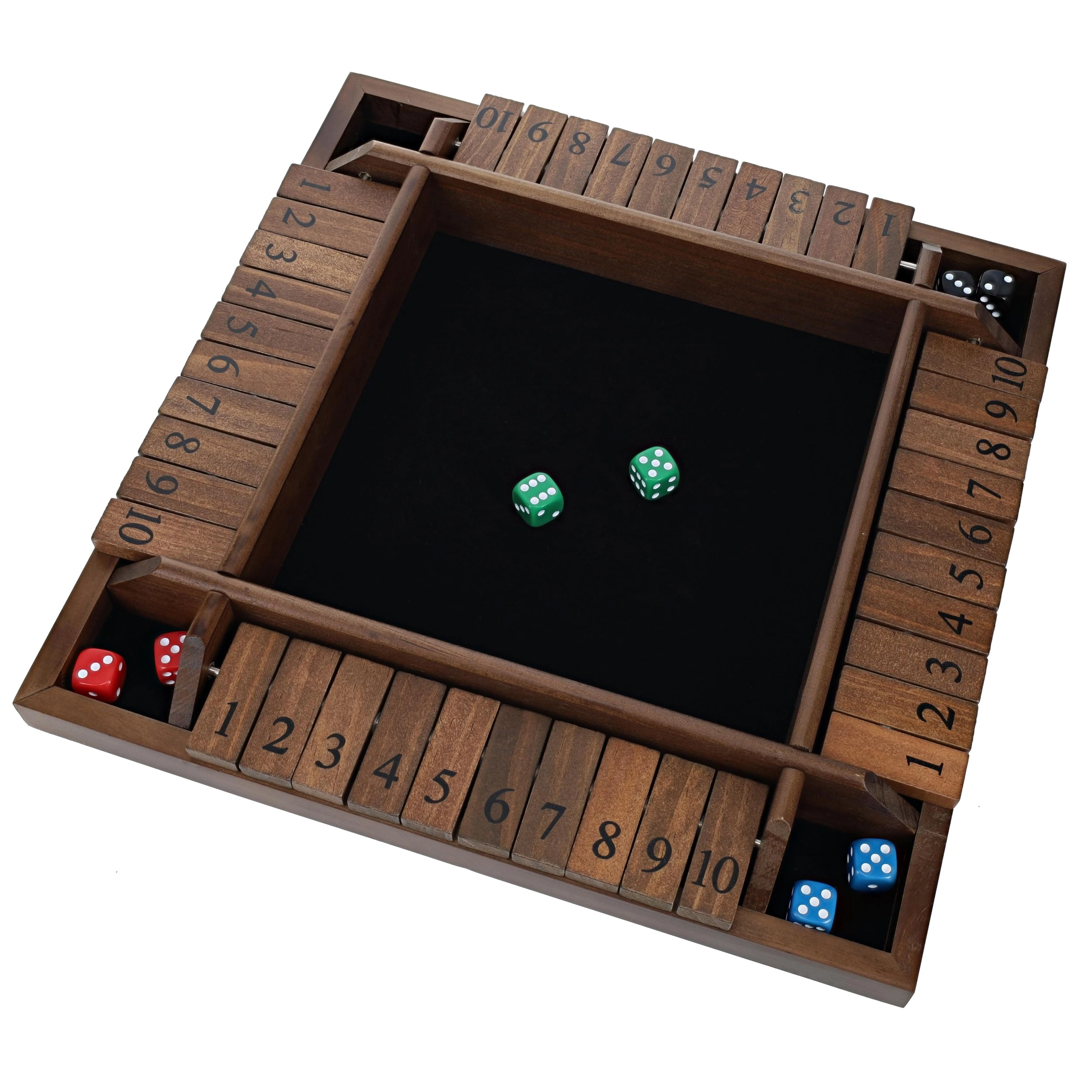 Shut The Box: Classic - 4 Player Dice Game