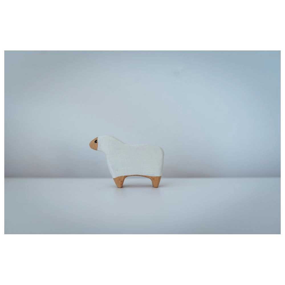 Wooden Farm Animals Set - Suitable for 2 years & above 6pcs