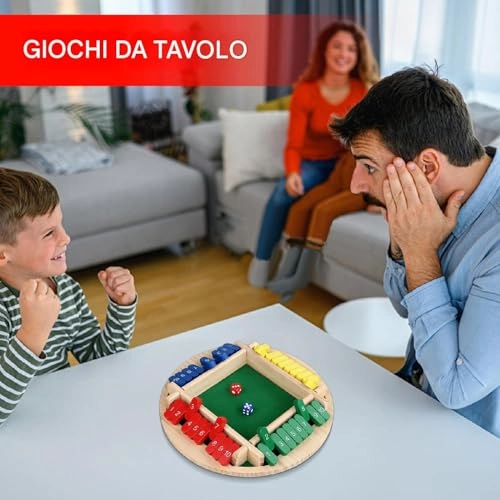 Close the Box Game - Solid Wood