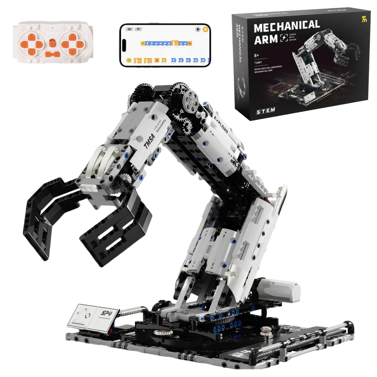 VANLINNY Robotic Arm Building Blocks Engineering - 8-12 years 1029 pieces