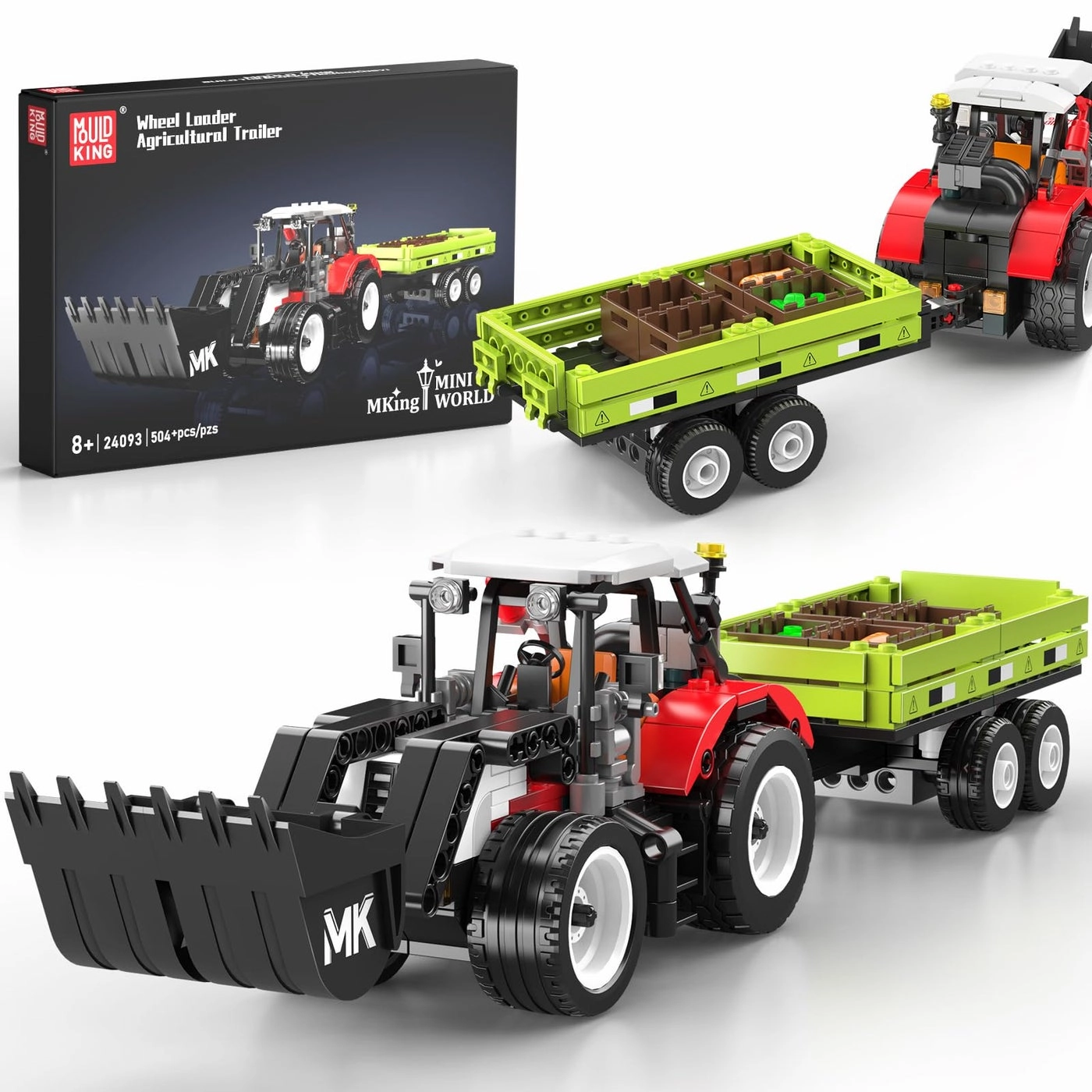 24093 Farm Wheel Loader - Mini World City Series