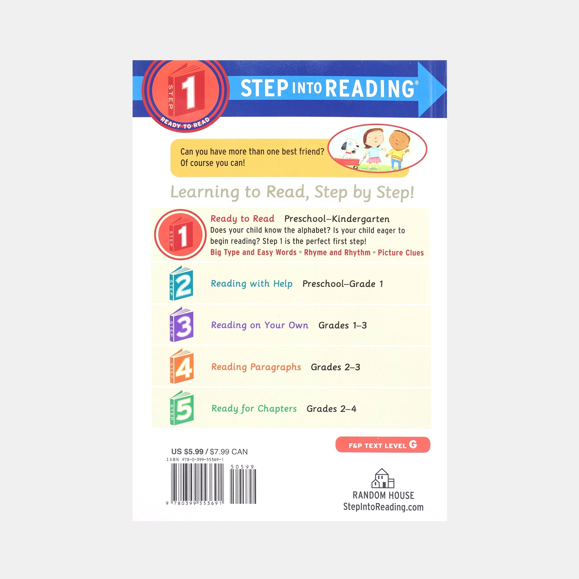 Step Into Reading - Best Friends