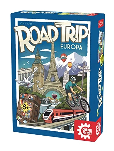 Road Trip Europe - Card Game