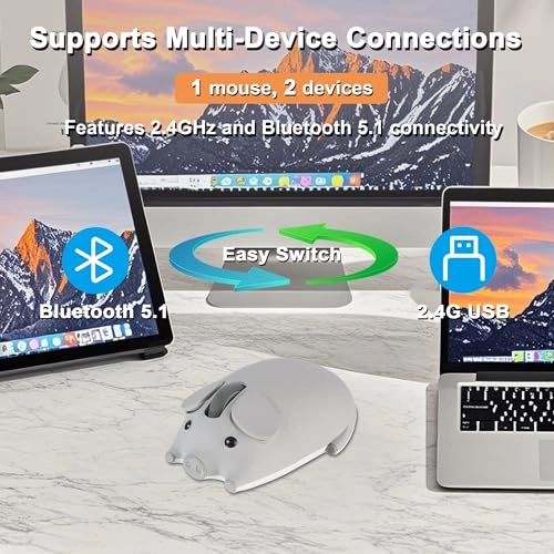 Wireless Bluetooth Mouse - Bluetooth USB