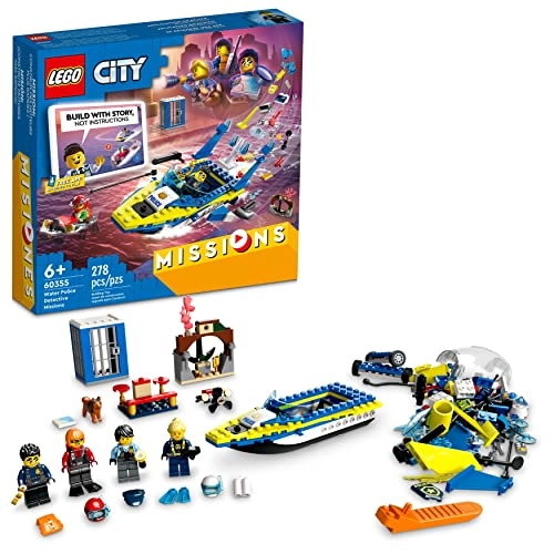 LEGO City Water Police Detective Missions (60355) - Multicolor