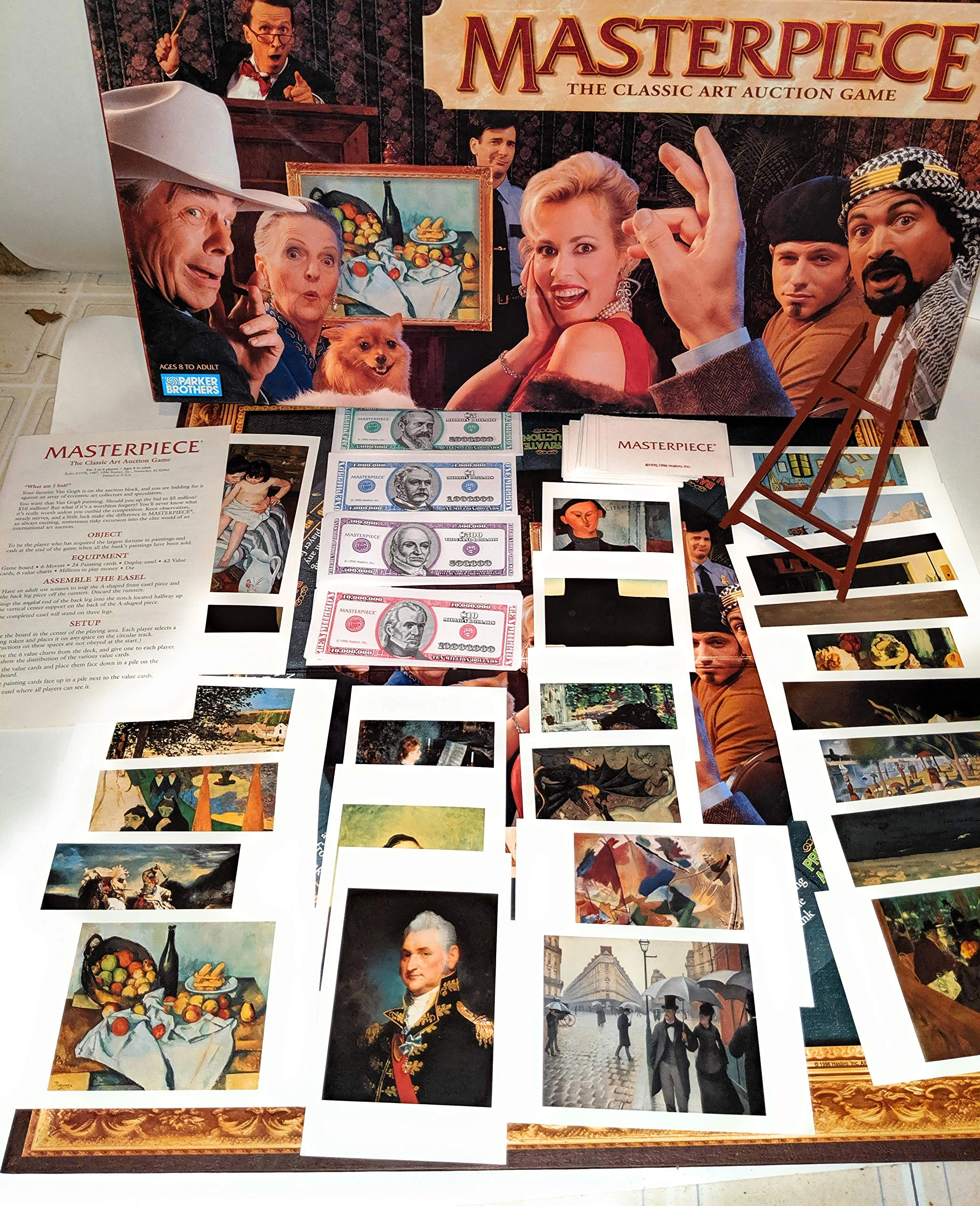 Masterpiece: the Classic Art Auction Game