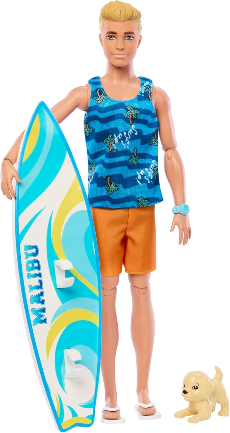 Ken Surfer Set - Movable Blonde Ages 3+