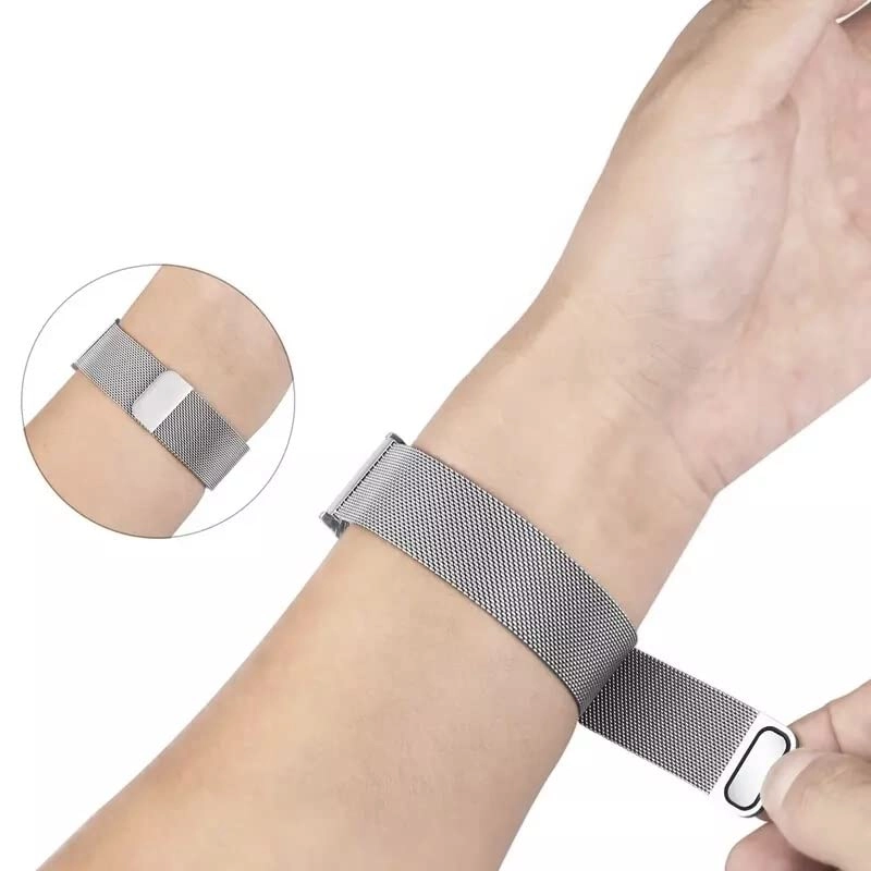 Magnetic Loop Watch Strap - Compatible for Amazfit Gts 4 Mini Metal
