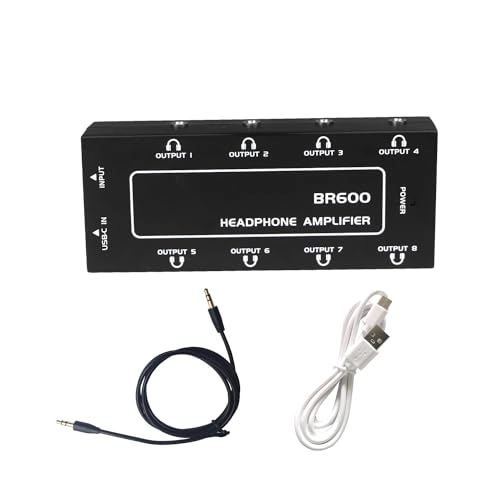 BR600 - 8-Channel Type-C 5V Input 3.5mm Output
