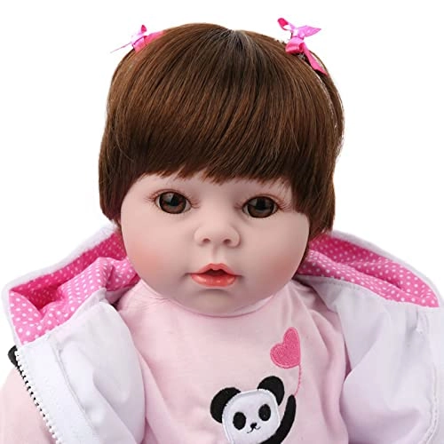 Reborn Baby Doll - 55cm 22" Vinyl Cotton Body