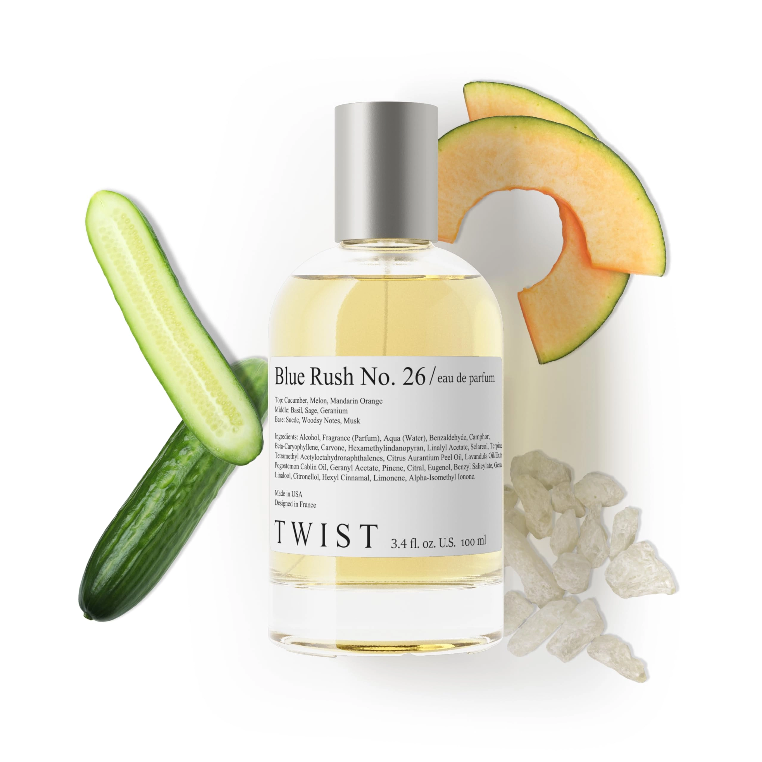Twist Perfumes Blue Rush No. 26 - Eau de Parfum 100 ml