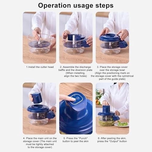 Automatic Electric Fruit Peeler - 1 Liters Battery Powered (Electric)