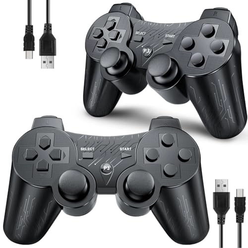 Controller - Black + Red PS3 Pack
