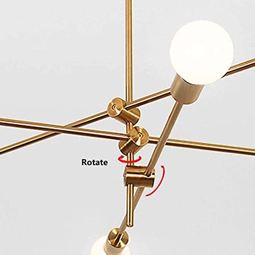 Sputnik Chandelier - 15"-27.6"