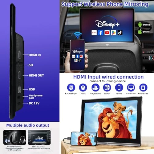 Headrest Monitor - 14 Inches