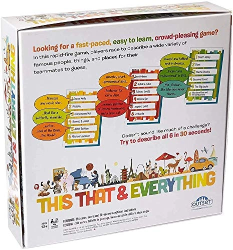 This That and Everything - 100 double-sided cards 12 years and up