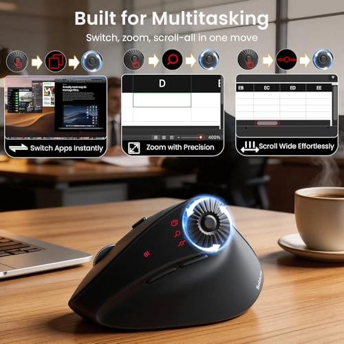 Ergonomic Vertical Mouse - Bluetooth