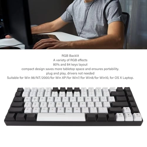 Mechanical Keyboard - 80% Layout Wired