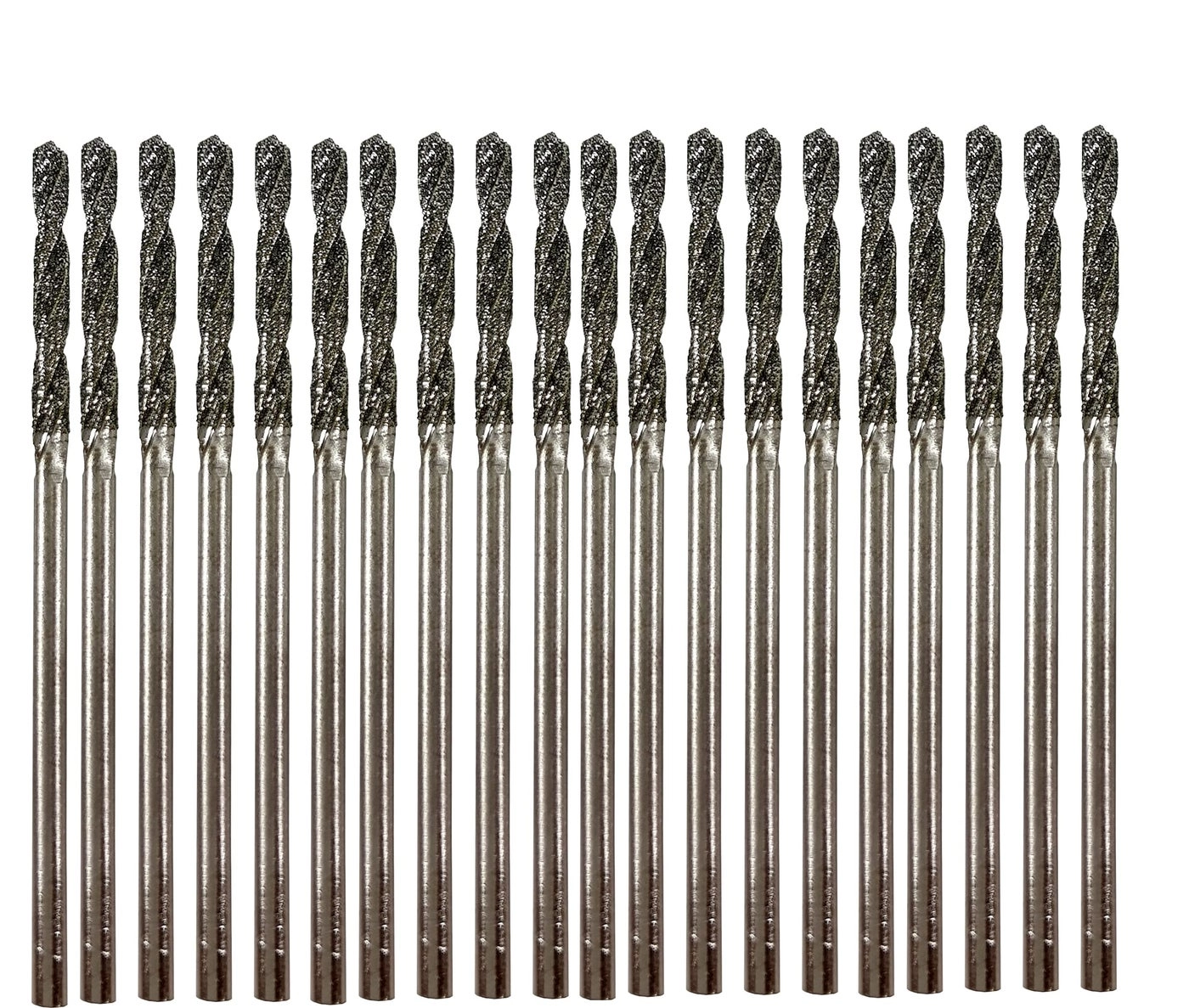 Diamond Drill Bit Set - 20-Pc 2mm