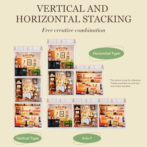 DIY Miniature House Kit - DAILY INSPIRATION CAFE 1:24