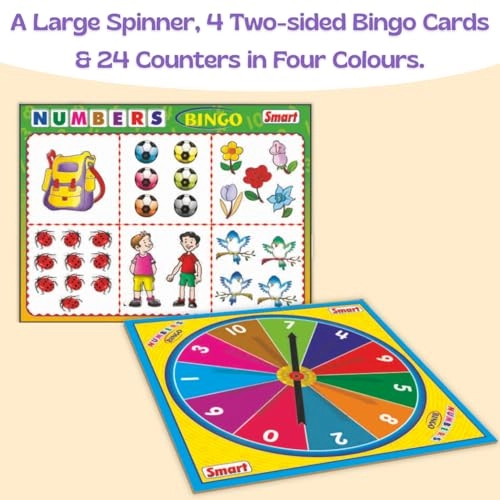 Smart Numbers Bingo - 3 years and up