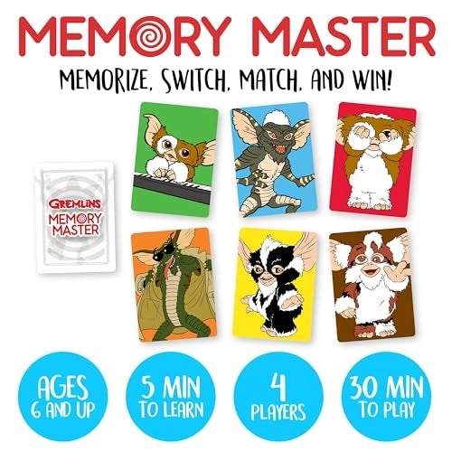 Gremlins Memory Master - Card Game