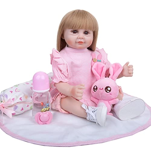 Reborn Baby Doll - 18 Inch 45cm Soft Vinyl Girl