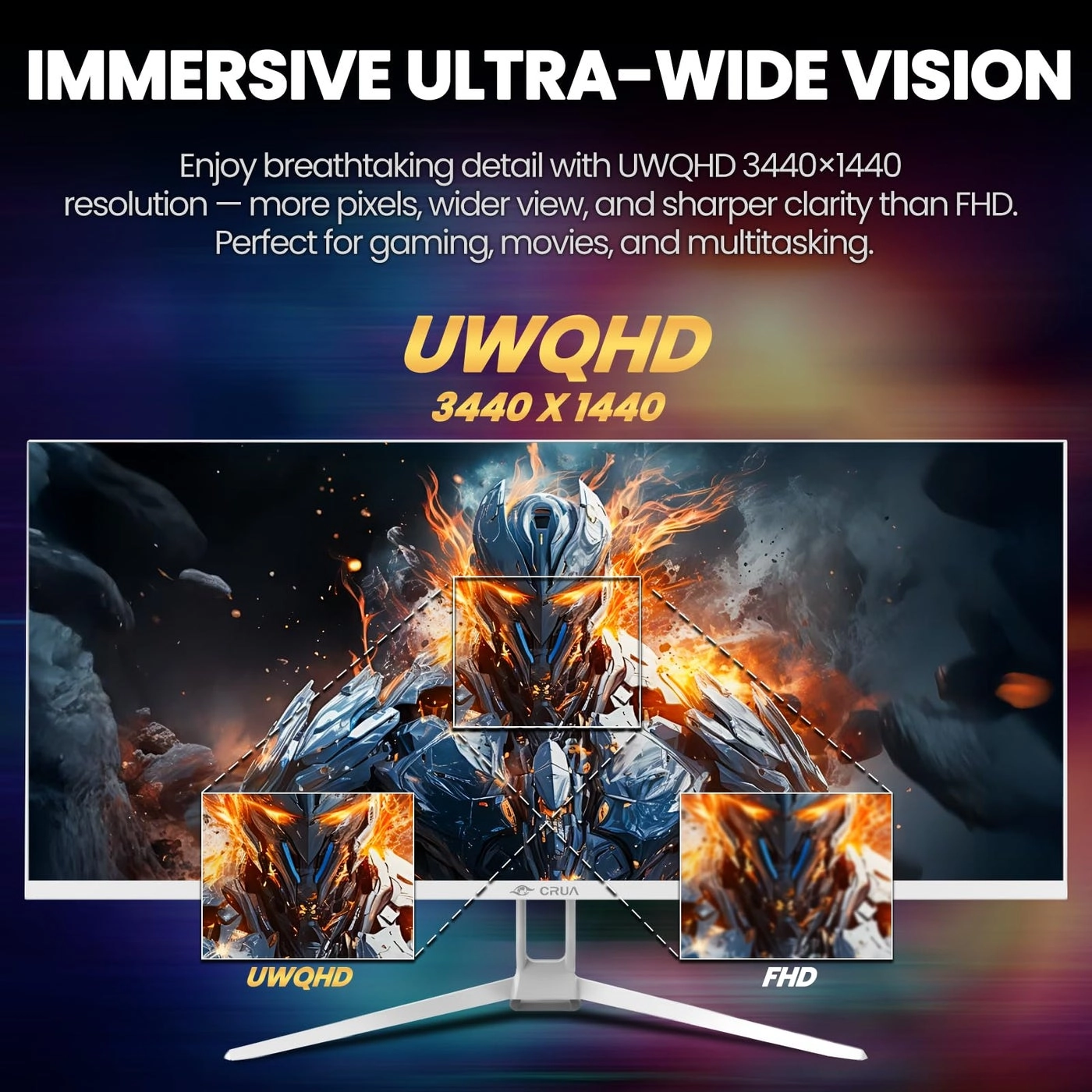 Gaming Monitor - WQHD(3440x1440P) 34''