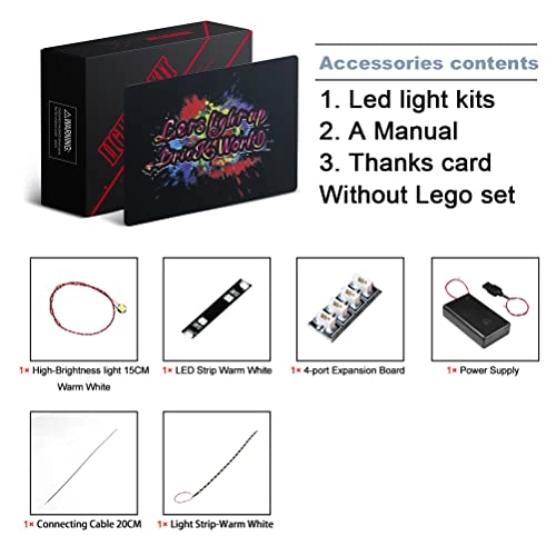 LED Light Set for Lego Luke Skywalker Helmet