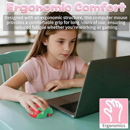 Cute Strawberry Wireless Mouse - Wireless