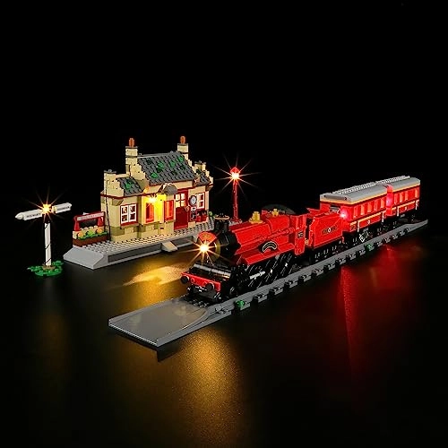 BRIKSMAX Led Lighting Kit for LEGO-76423 Hogwarts Express Train Set - Compatible with Lego Harry Potter