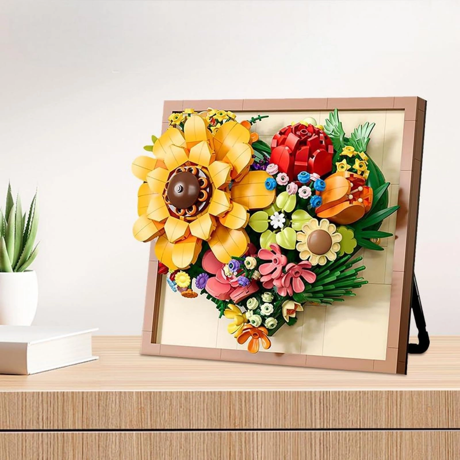 KASTWAVE Sunflower Building Set - 781 pcs