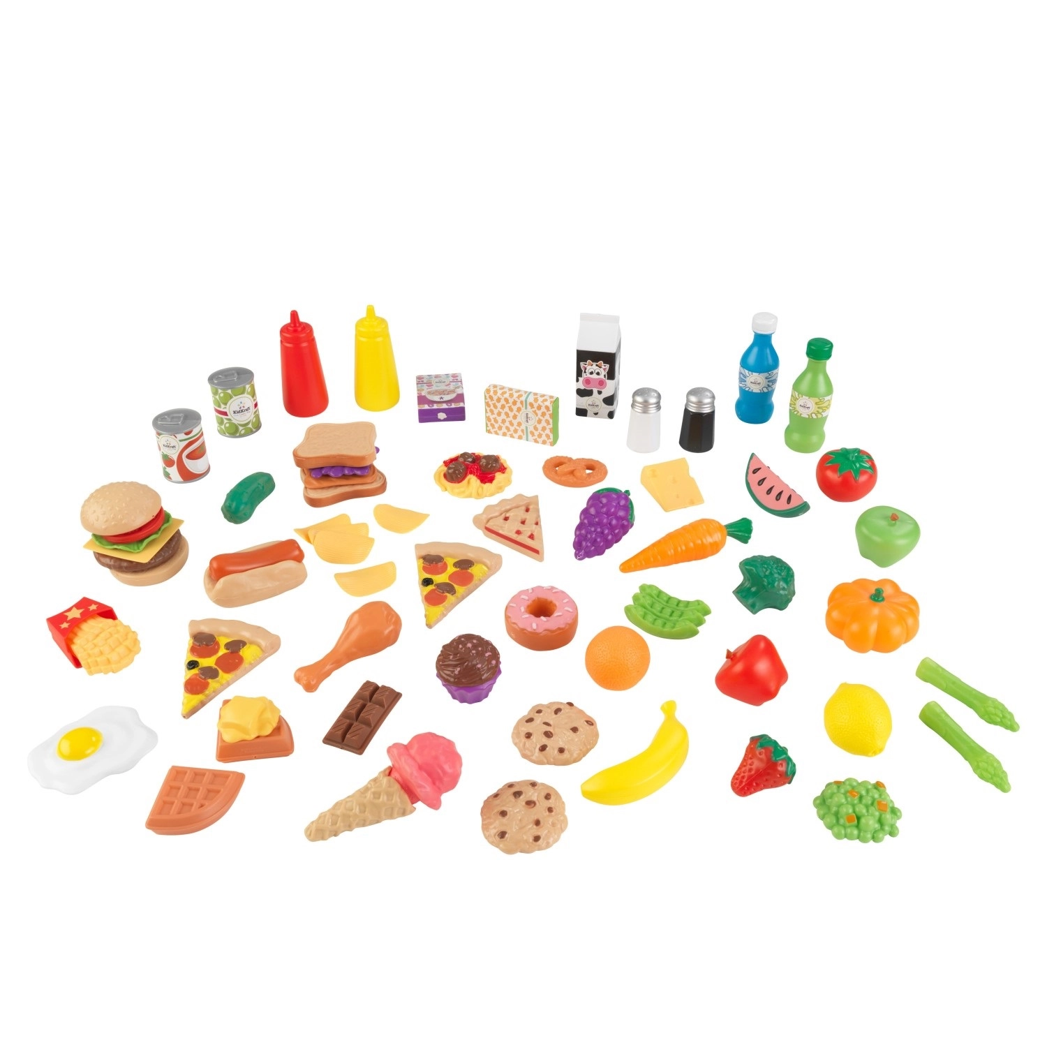 KidKraft Play Food Set - 65 pcs (DBT-63510)