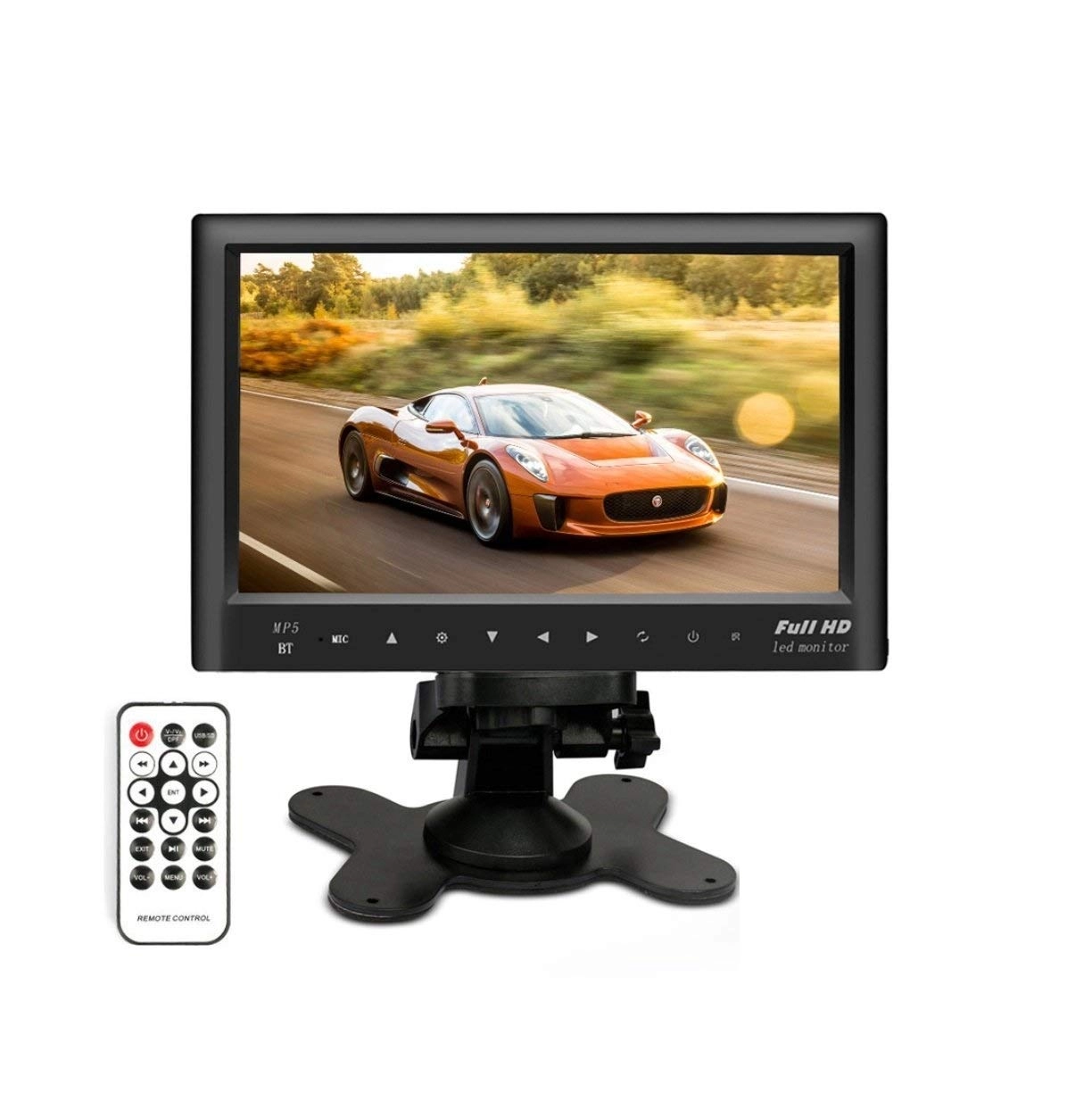 AUTO SNAP Rear View LCD Monitor - 7 Inches